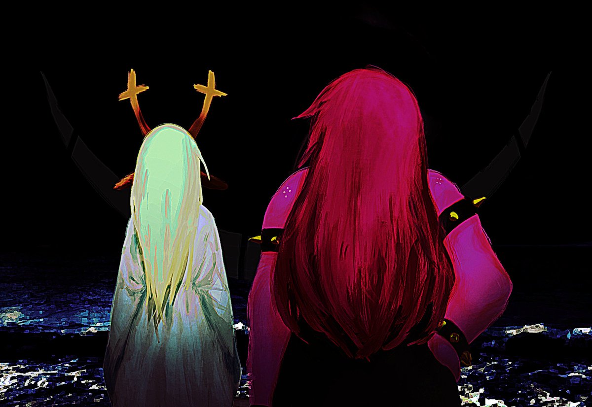 ascii_txt's tweet image. I see two lovers staring over the edge of the cauldron of Hell

Do they both wish for death? That means their love will end in Hell

I couldn't stop laughing