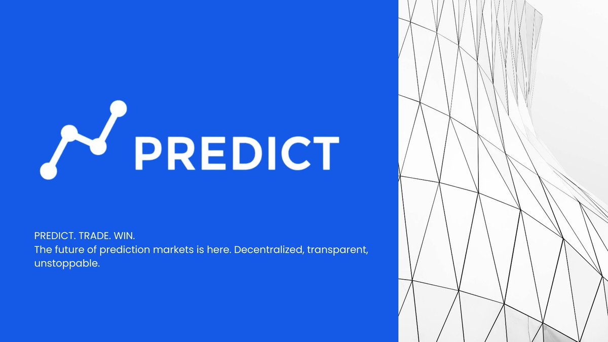Predict decentralized prediction market where insights become value. Create  markets, trade outcomes, and see real-time probabilities—on-chain &  transparent. #Web3 #PredictionMarkets #Crypto #SUI