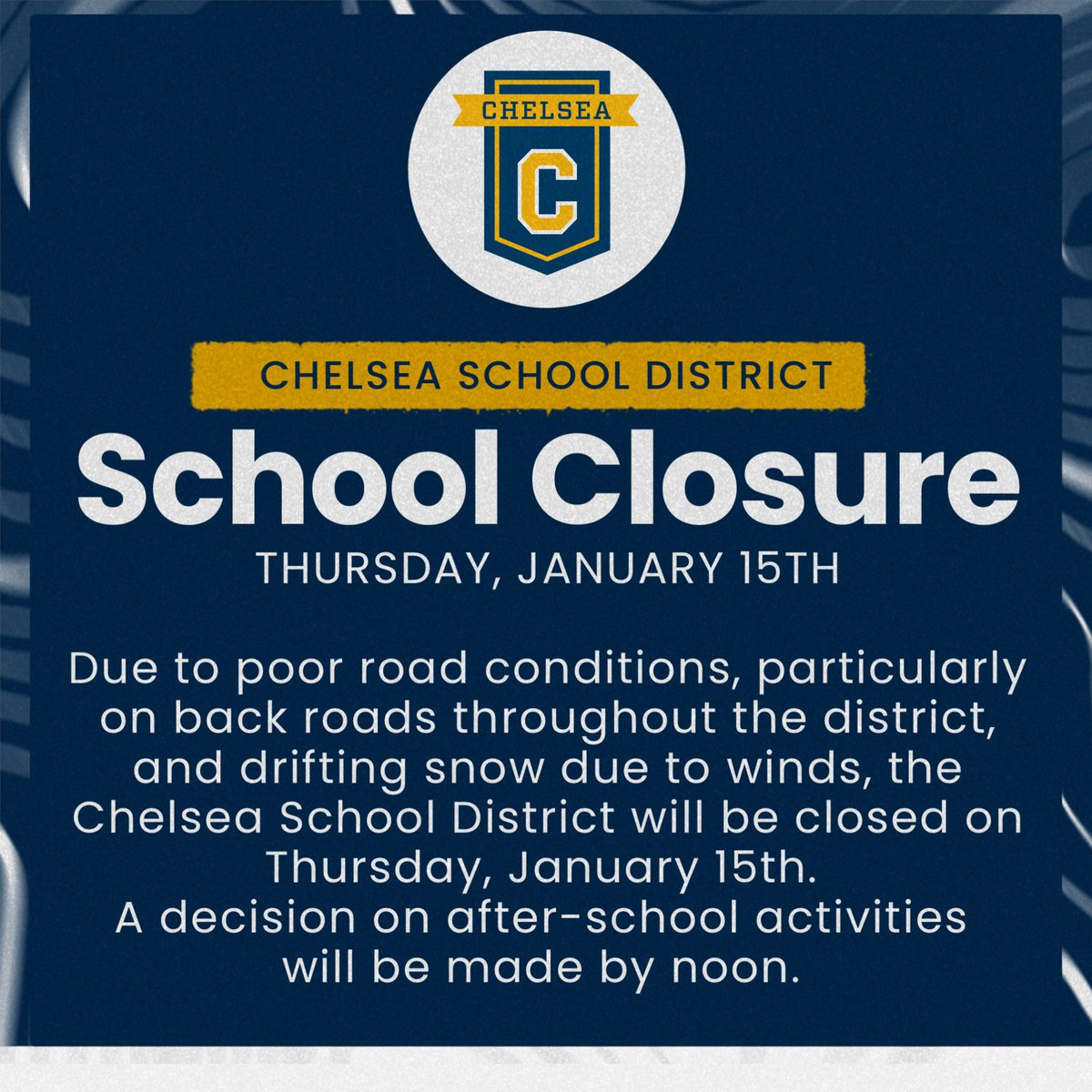 Chelsea School District tweet media