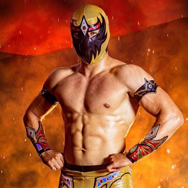 WrestlePurists's tweet image. CMLL announced that Mascara Dorada and Persephone now have dual contracts with CMLL and AEW!!!