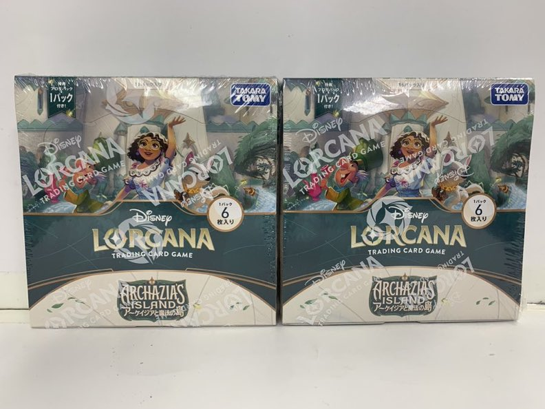 ディズニーロルカナ ✨好評発売中✨ ブースターパック アーケイジアと