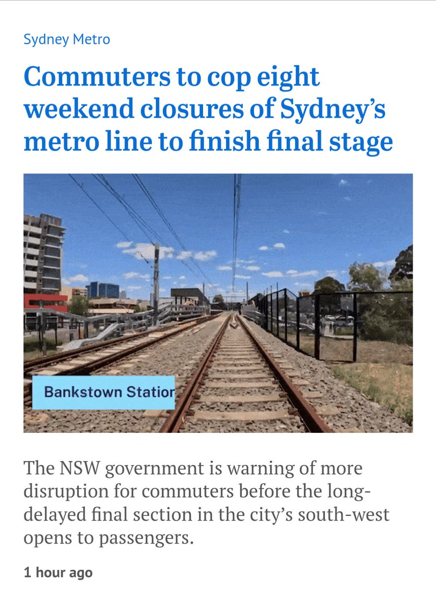 MiddleMoney's tweet image. Wow just 8 weekends, compared to how many weeks the Sunbury line especially coped during Metro Tunnel testing?