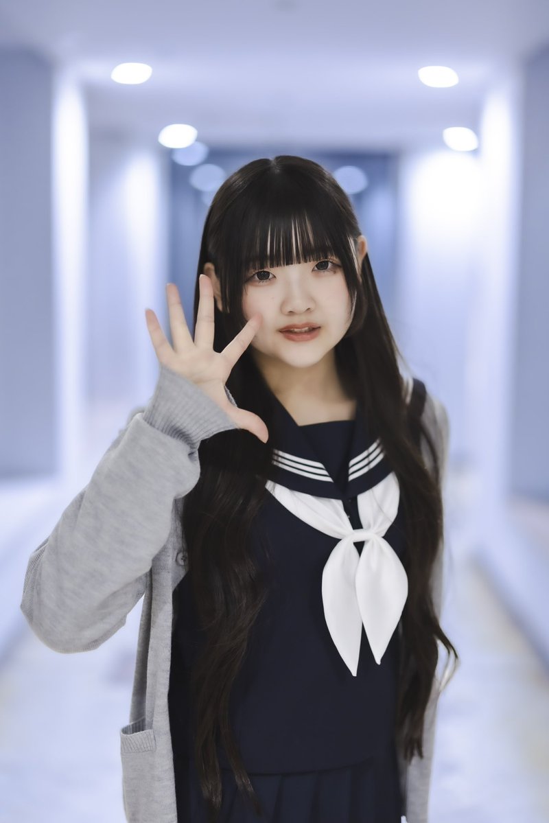 お昼〜
#ゆめ 
#黒髪美少女 
#セーラー服