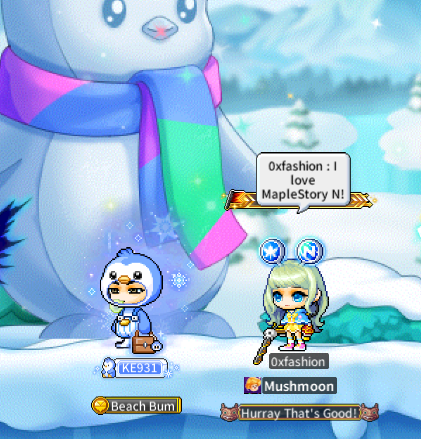 🍁MapleStoryN × PudgyPenguins🐧
Name: 0xfashion
Server: Errai  

#MapleStoryUniverse #MapleStoryN #PudgyPenguins

<a href="/MaplestoryU/">MapleStory Universe</a>
<a href="/pudgypenguins/">Pudgy Penguins</a>