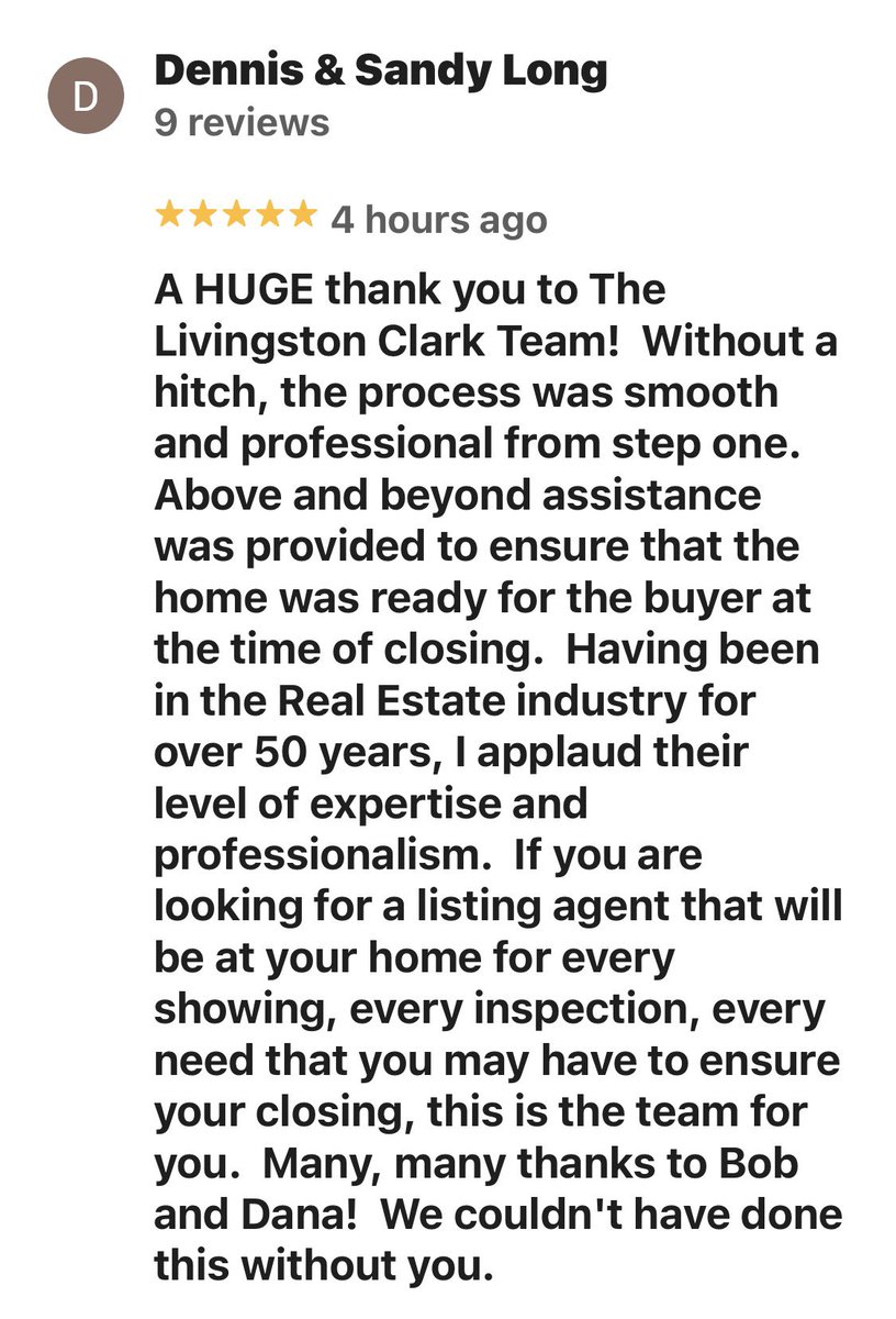 TopRealtorBob's tweet image. We just received this amazing review from Dennis and Sandy Ling who asked us to help them sell their Mother’s home at 930 McCall in Corona, California! It’s one thing to get a wonderful review from a client quite another when you receive one of this level from colleagues!