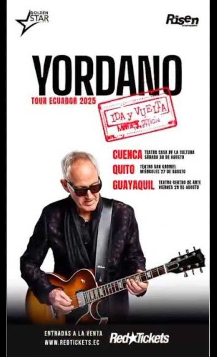 Patgonzalezc's tweet image. Desde el 24 de agosto, mi hermana y yo solicitamos el reembolso de las entradas al concierto de @YordanoOficial en #Quito, que no se realizó. La ticketera #RedTickets se lavó las manos y la productora #RisenEntertainment ya no responde. ¿Cuánto más tenemos que esperar? #Estafa