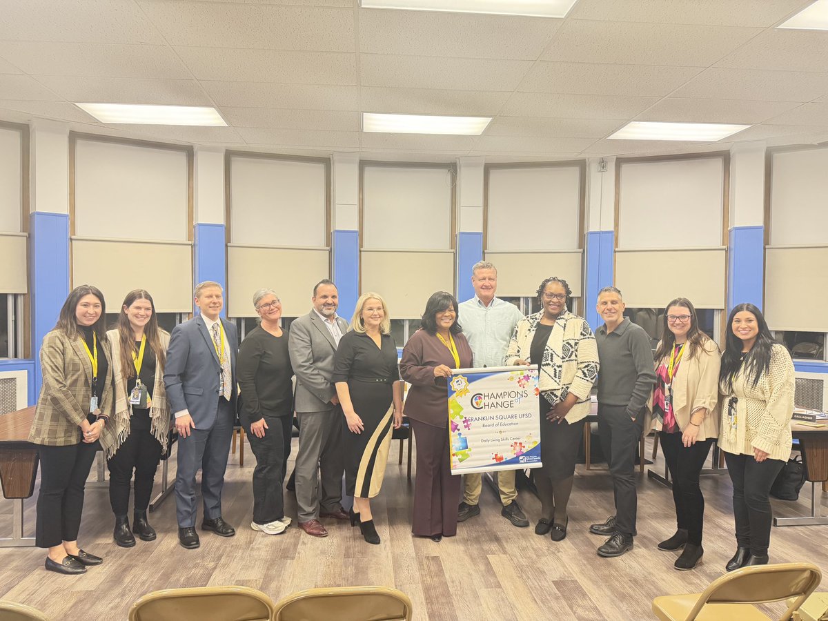 Proud of the work in the Daily Living Skills space for our students and the greater community! #WeAreFranklinSquare