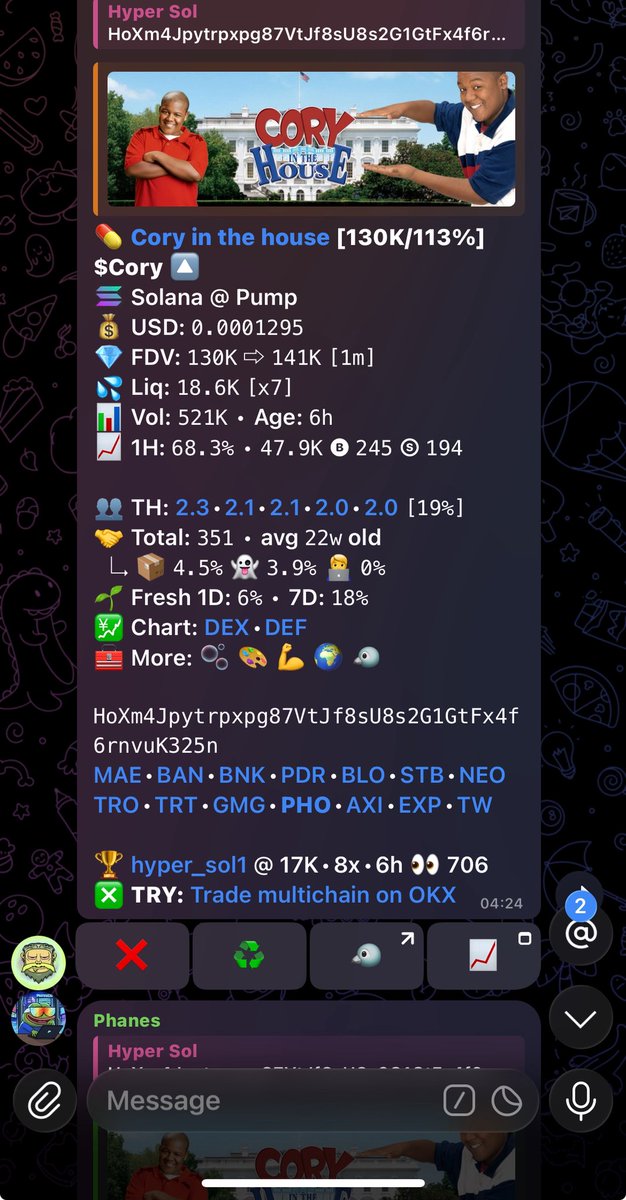 Sol_hyper1's tweet image. $CORY

HoXm4Jpytrpxpg87VtJf8sU8s2G1GtFx4f6rnvuK325n