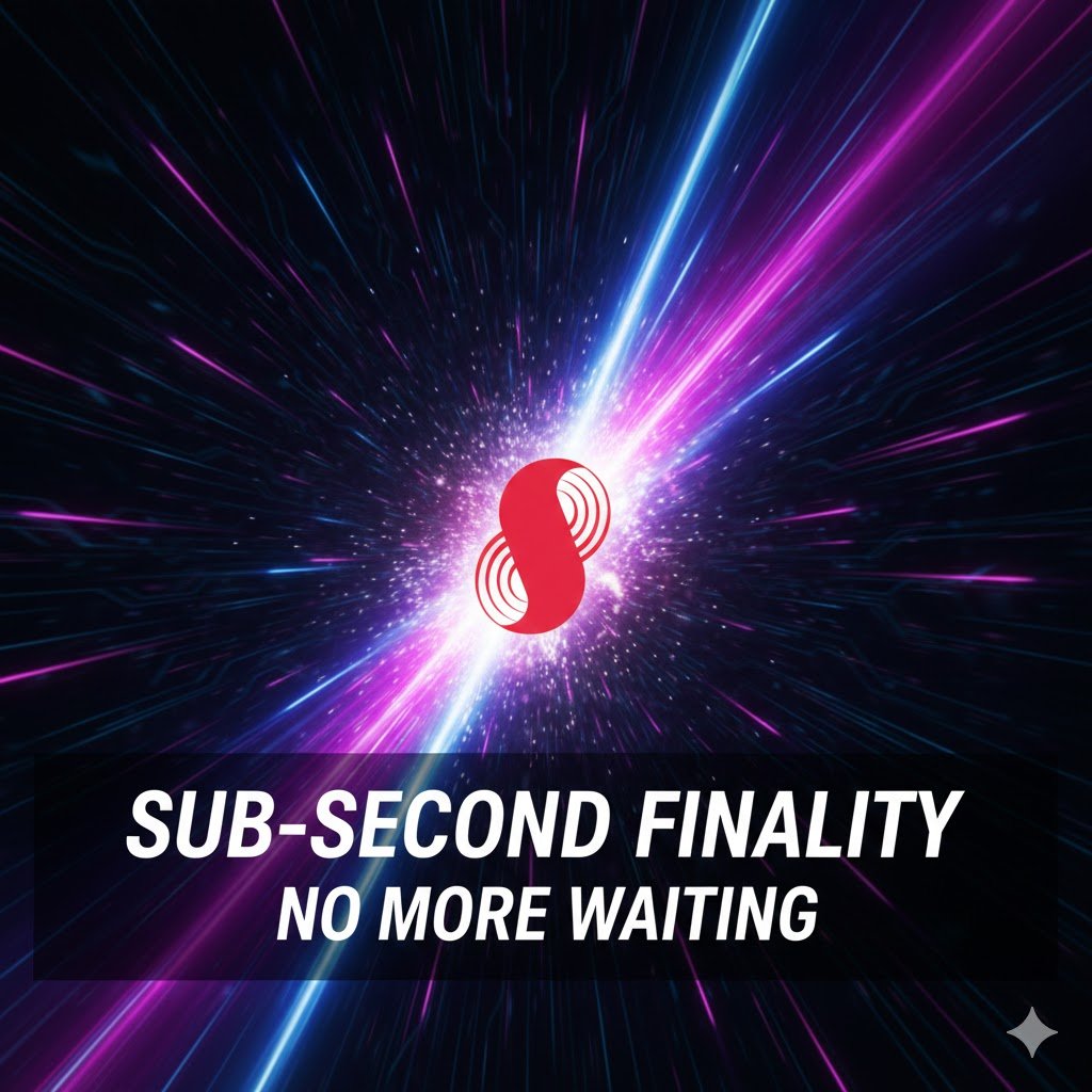 天下武功，唯快不破。Supra的Moonshot 共识机制让区块确认达到亚秒级。当你还在其他链等待确认时，Supra 上的交易已经结算完成了。你可以在@