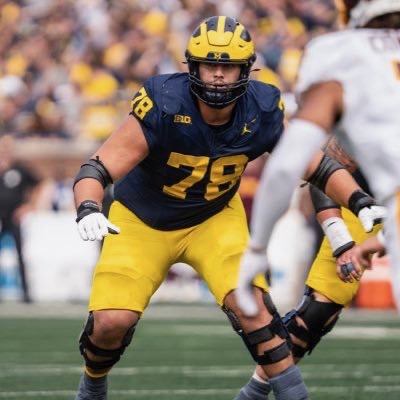 TransferPortal's tweet photo. Michigan OL Lawrence Hattar has entered the transfer portal as a grad transfer, @PeteNakos reports. 

Was a 25-game starter at Ferris State. 

https://t.co/kSYG7dZ8sR https://t.co/K7TsQJlJfD