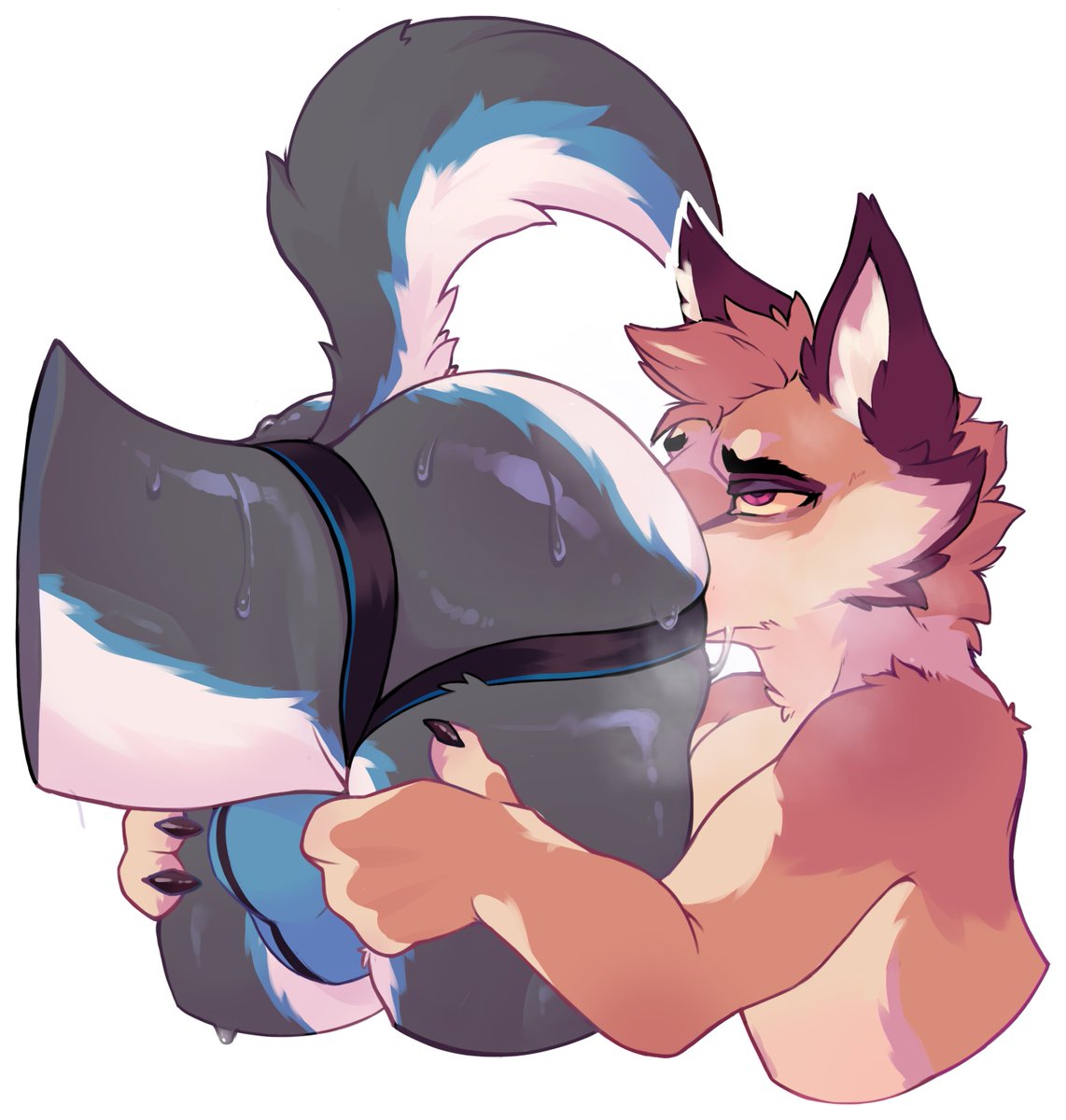 Kobii_Husko's tweet image. Feels good to have a personal buttslut for that post workout cleaning~

My 🍑slut &amp;amp; artist: @Jayzac_