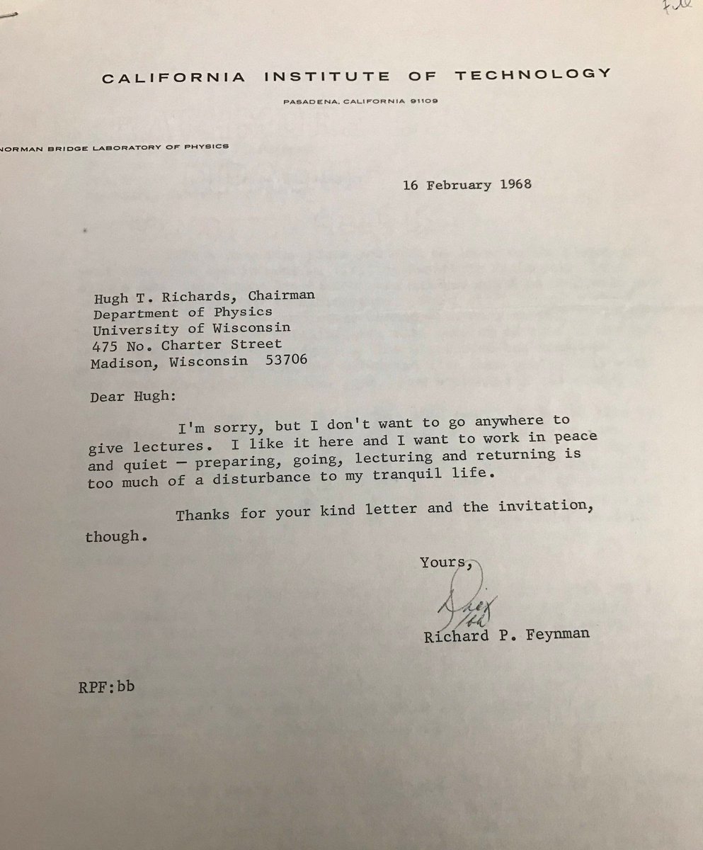 docmilanfar's tweet image. “Thanks for your kind letter and invitation, though”