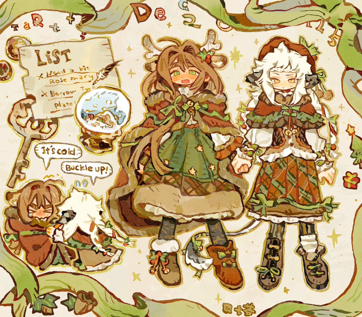 strawber_ytarts's tweet image. 🍃🐏❄️ #tarttioc