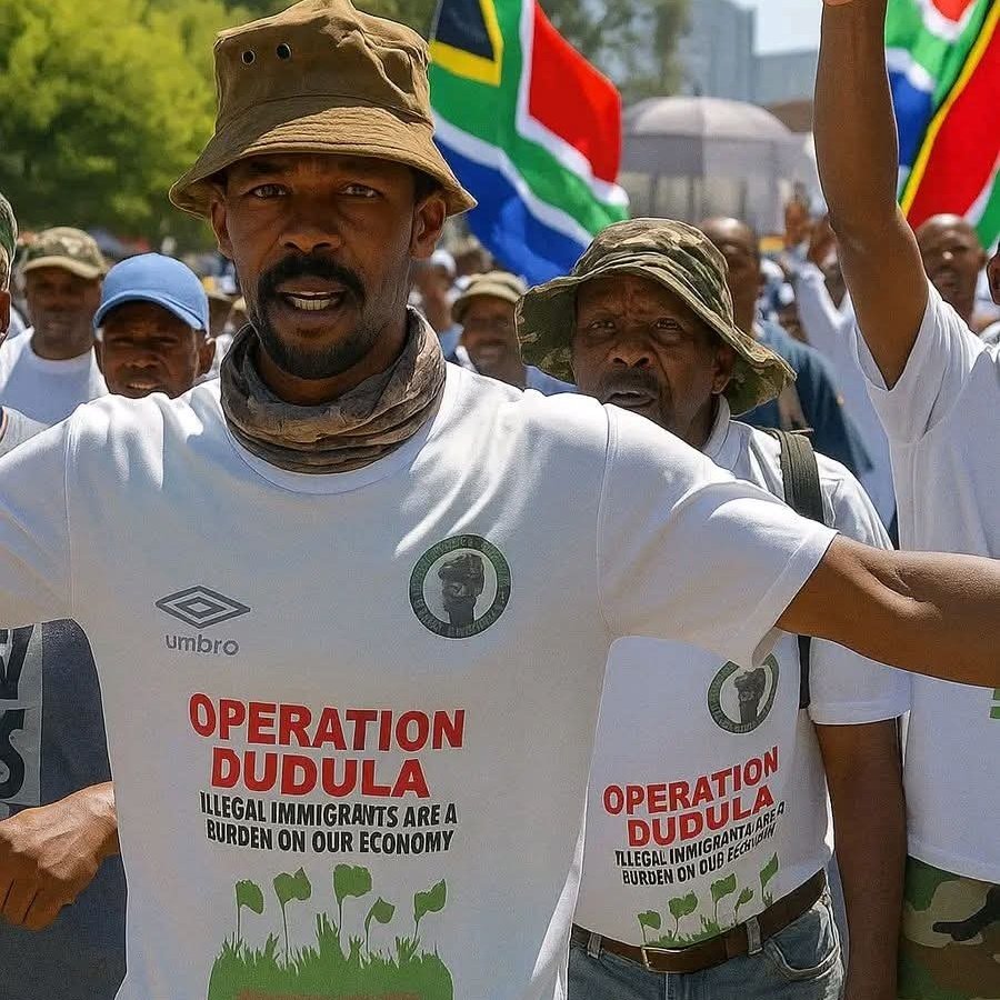 DelaKufaPatriot's tweet image. Operation Dudula has organised an avalanche today at 2PM this is an Operation never seen in the Country.

At a Venue not to be announced here.

Theme of the Operation:

All Foreign Learners must Produce Study Permits at School or they must be Removed at School.

Operation-Dudula…