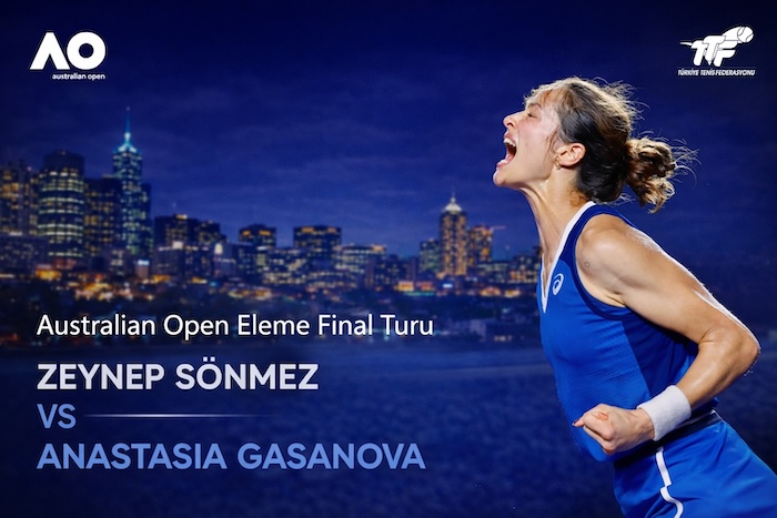 Zeynep Sönmez Australian Open’da Ana Tablo’da turksporajansi.com/2026/01/15/zey…