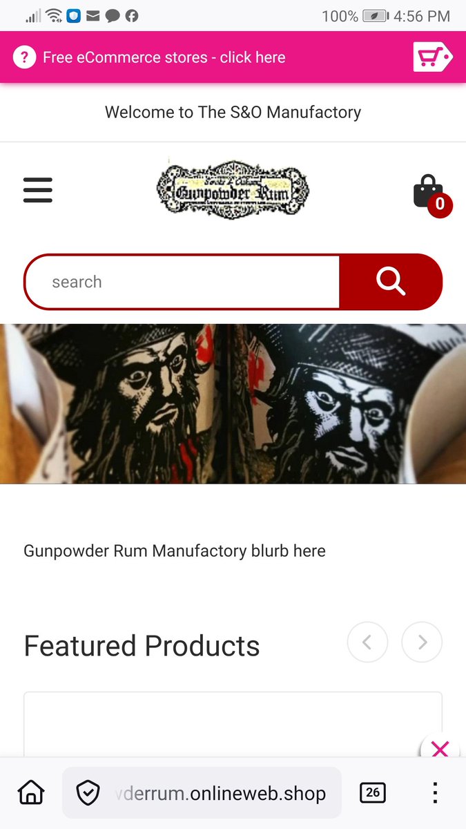 Regular broadcast of the online store has resumed (for Australia delivery) - gunpowderrum.onlineweb.shop