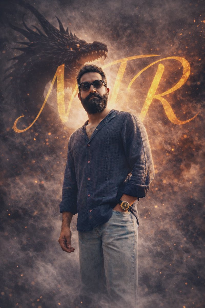 Calm before the DRAGON unleashes 🐉

<a href="/tarak9999/">Jr NTR</a> #JrNTR #NTRNeel