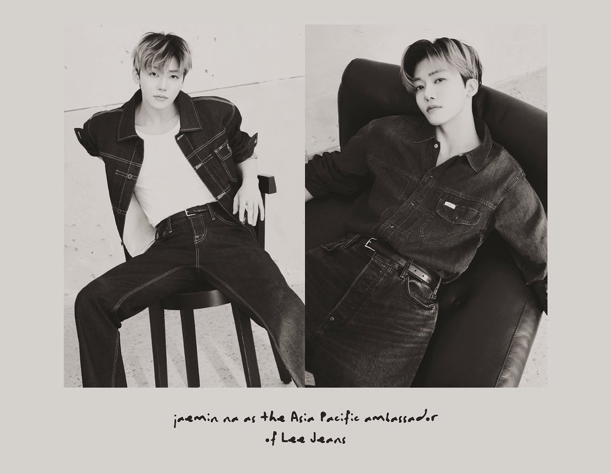 starring13augst's tweet image. jaemin for lee jeans