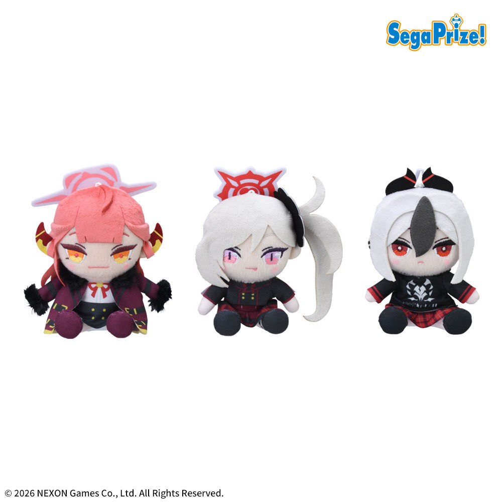 プライズ】 💠『ブルーアーカイブ』のミニぬいぐるみが #セガプライズ