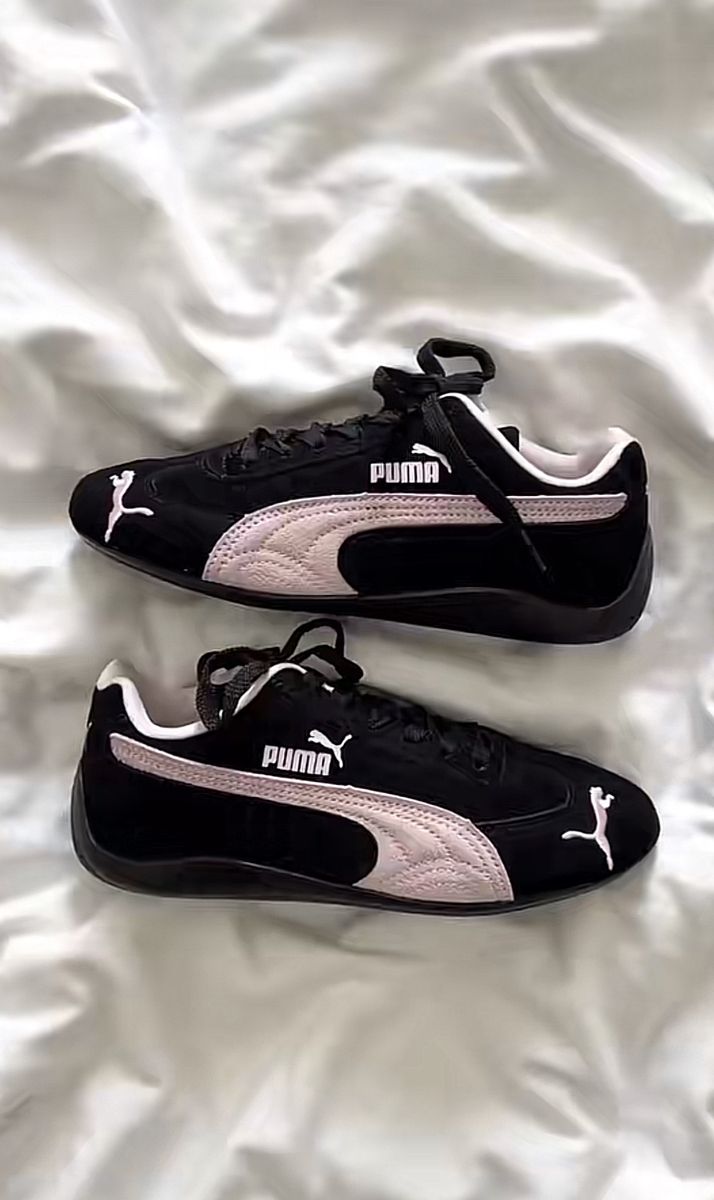 fitbyilen's tweet image. puma speedcat black mauve mist pink✨🎀