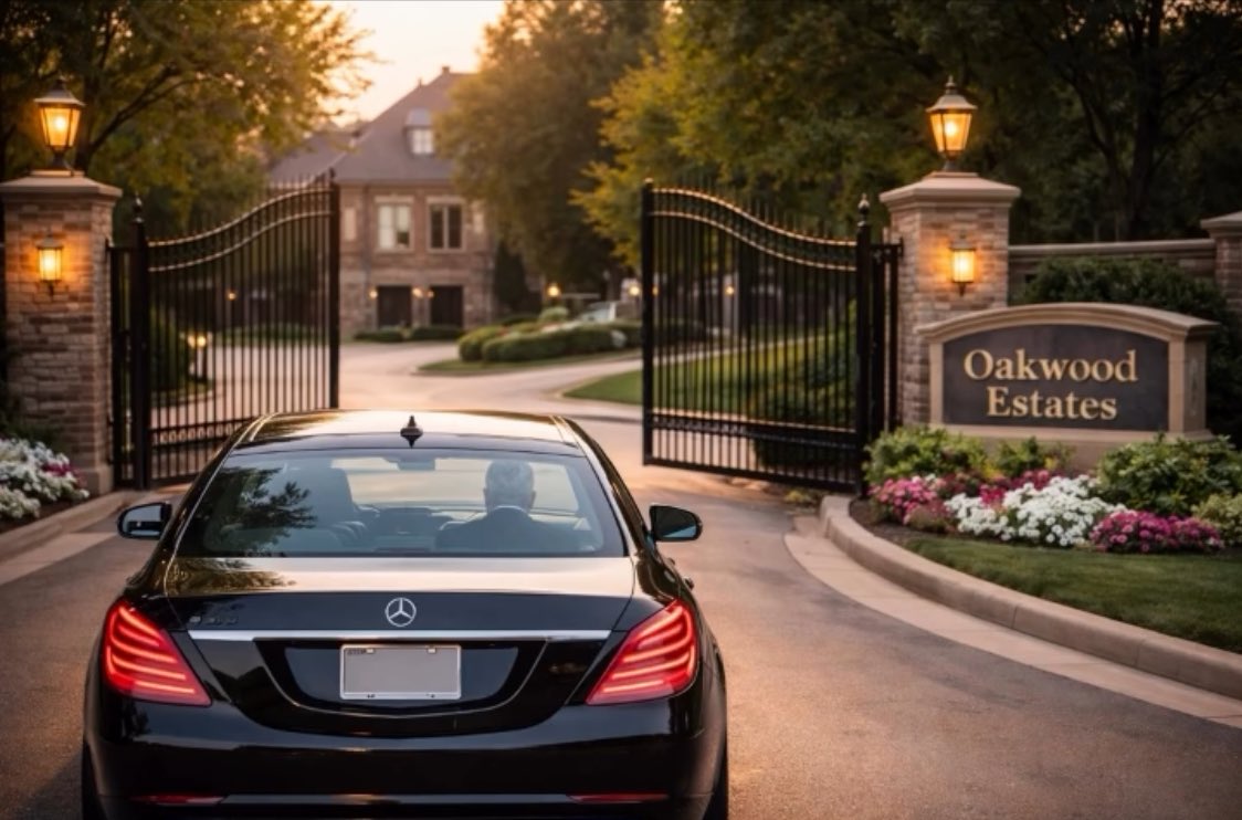 iAnonPatriot's tweet image. Celebrities who want open borders pulling into their gated communities: