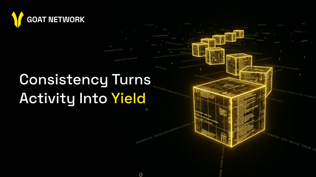 From Daily Activity to Sustainable BTC Yield

Many small BTC holders often think yield is out of reach — not because of a lack of confidence, but because much of the previous system was designed around large scale, leverage, or complexity.

On the <a href="/GOATRollup/">GOAT Network 🟡</a>  Network, yield