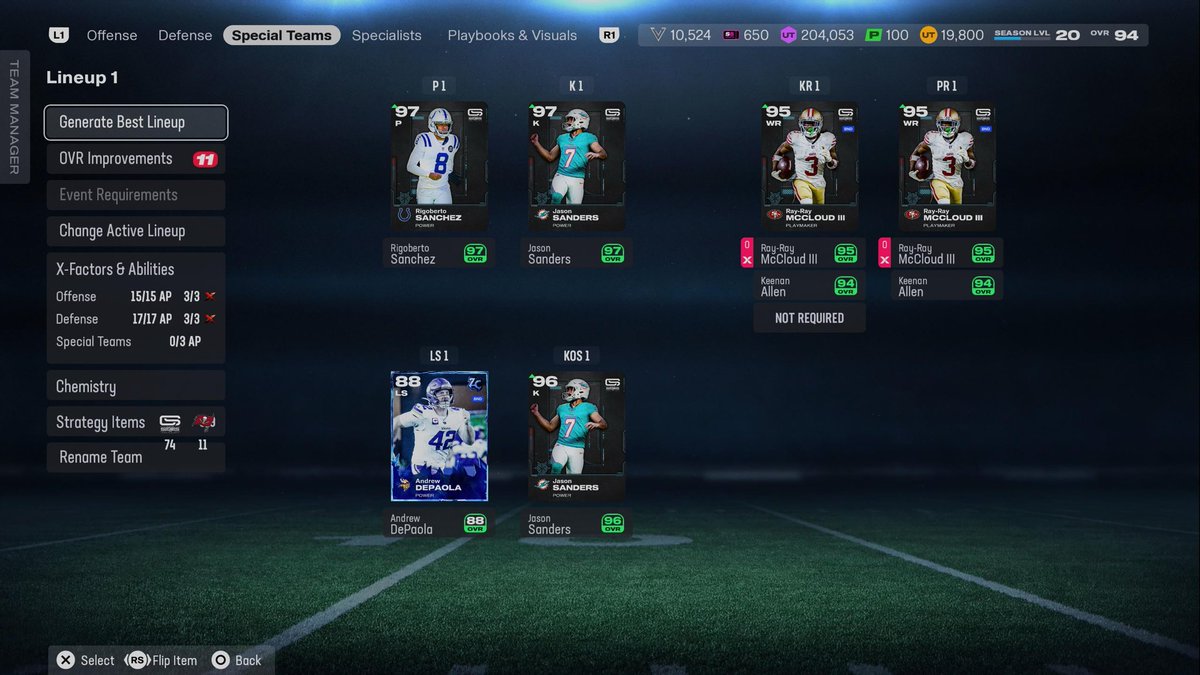2_Mazzaaa's tweet photo. Updated Collector Series Theme Team 😏 @EASPORTS_MUT @Zirksee https://t.co/Qf8zWyyQ9n
