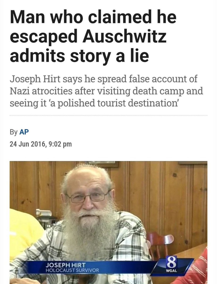 GarbageHuman24's tweet image. If only I had a shekel for every one these “survival stories”