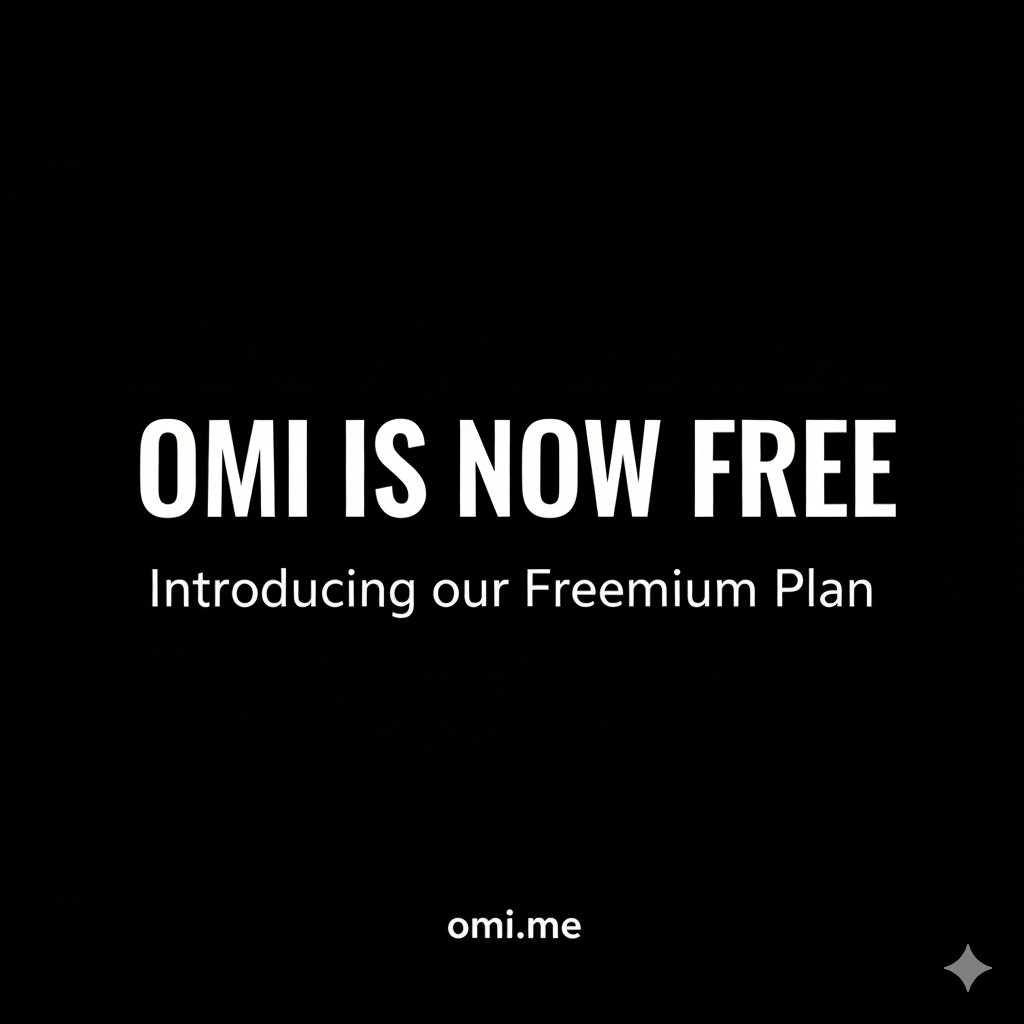 kodjima33's tweet image. As promised, @omidotme is now free

Introducing FREEMIUM plan

How it works:
- Local on-device transcription
- FREE
- No selling data, you own your data

Update the app and you should see a freemium plan