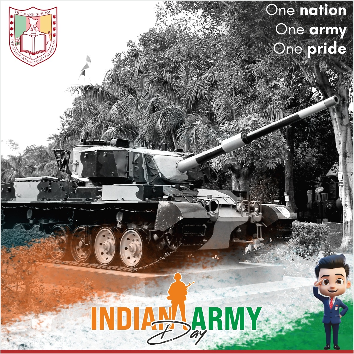 Indian Army Day

Today, we salute the courage, discipline, and unwavering commitment of the Indian Army—the guardians who protect our nation with honour and selfless service.

Proud of our soldiers. Forever grateful.

#IndianArmyDay #SaluteOurSoldiers #NationFirst