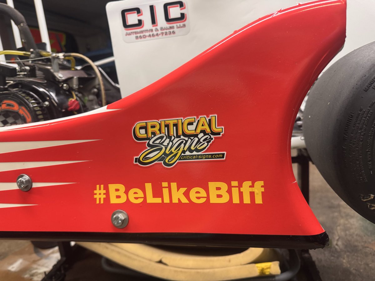 FlashMotorsport's tweet photo. In Memory of @gbiffle ❤️💛🏁

We are ready to #BeLikeBiff in Atlantic City for the @IndoorAutoRacin event at @BoardwalkHall coming up January 30th &amp; 31st! 

@RFKracing 
@FordRacing 
#CleetusMcFarland 
@DirtTrackDigest 
@ThePostman68 https://t.co/q8dTweScan