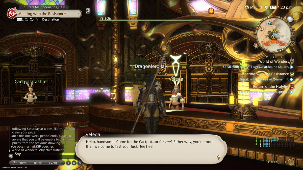 Well then 😏
#FF14 #FinalFantasy #final