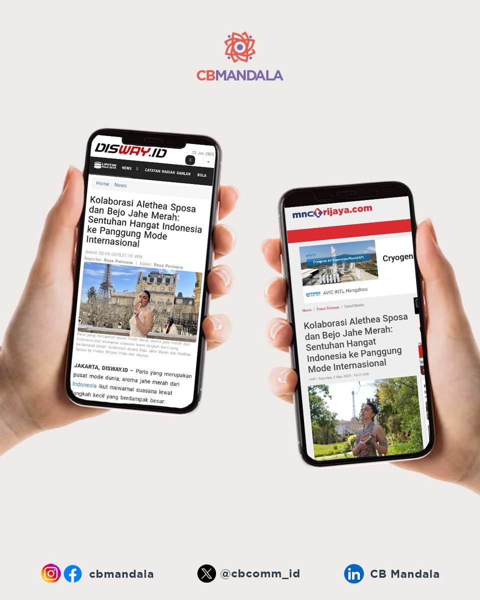 Relevance beats reach. Always.

One brand, many audiences, real visibility. When brands understand culture, media follows.

PR isn’t noise. It’s knowing where you belong.

#PRagency #CBMandala #LifeasPR #CBstories #PR #BrandRelevance #PRwins