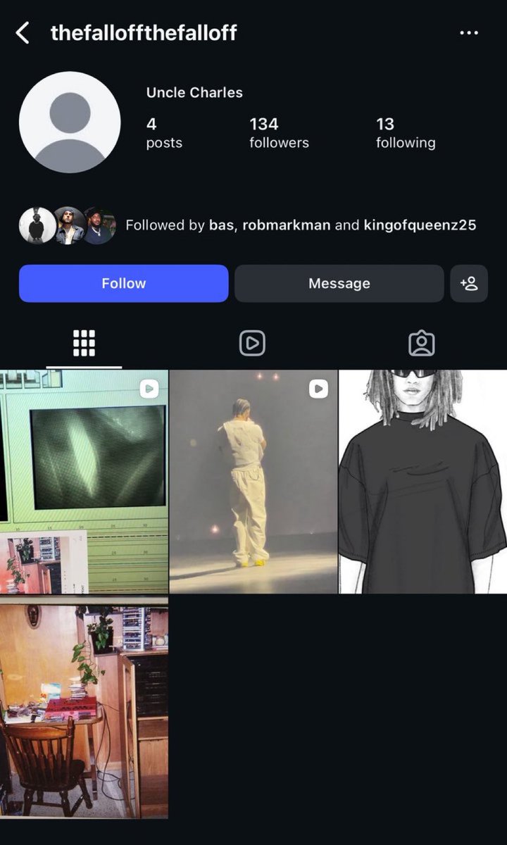 drizzyvalentino's tweet image. J Coles burner IG account, which has the album cover dated from March 2020, has a Drake video titled ‘Cinema’. Which is an anagram for what word???

ICEMAN 🧊

Is J Cole hinting at an Iceman feature? Or Drake on the Falloff? Both? 👀