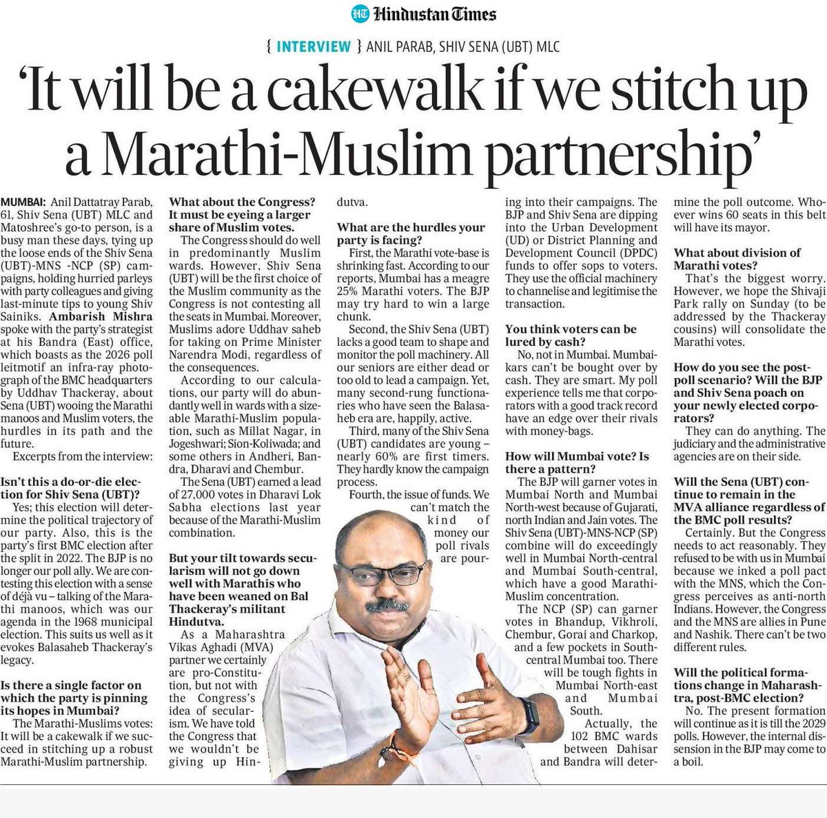 paakittadnya's tweet photo. I told you about the MaMu pattern a long time ago.

Now UBT is acknowledging it publicly.

If this does not drive Mumbaikars to vote en masse, nothing will. https://t.co/gXomzIneJA
