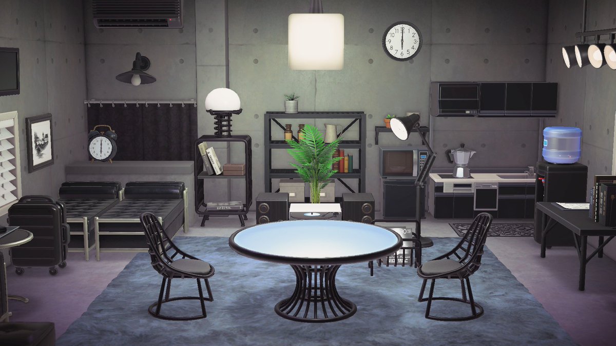 acnh_cherry_318's tweet image. 🖤modern🌚