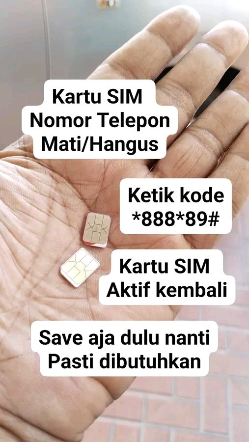 PresidenKopi's tweet image. Save aja dulu mana tau nanti butuh.