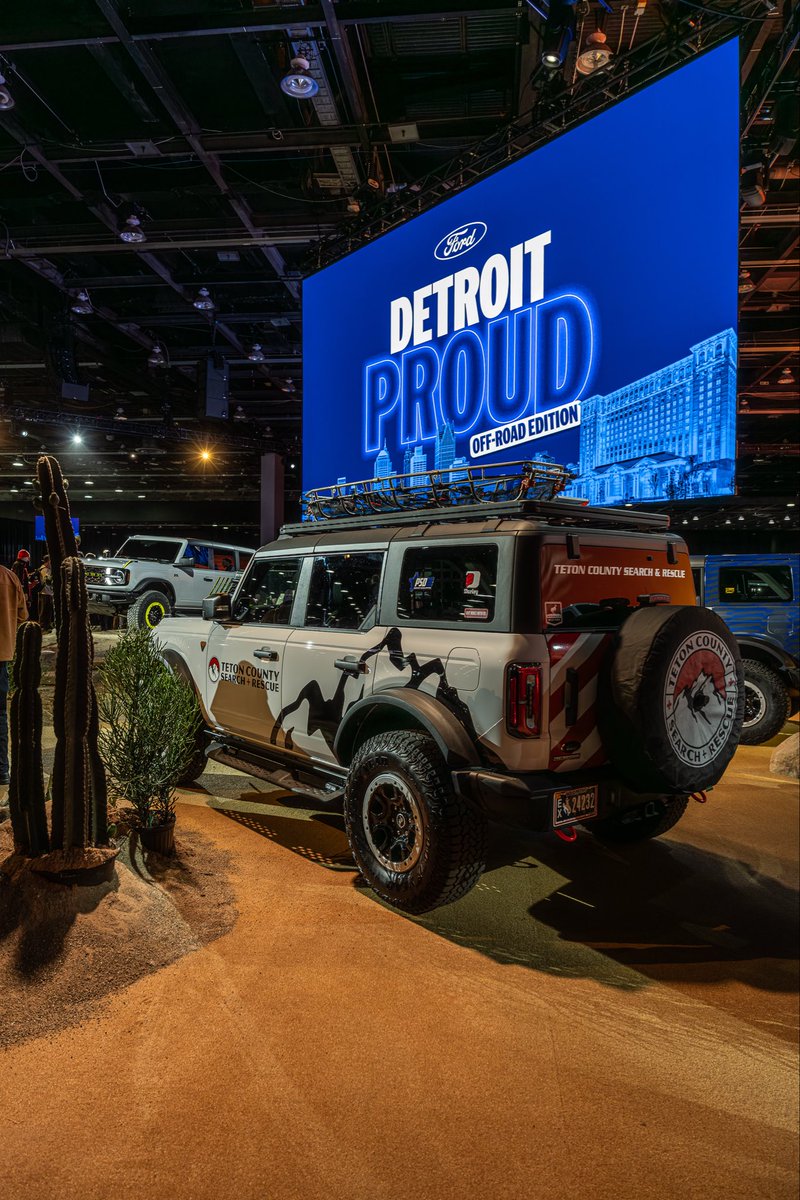 Ford - Detroit Proud: Off-Road Event <a href="/detautoshow/">Detroit Auto Show</a> 

Ford x Carhartt team up to develop better workforce development, community building &amp; durable products that help strengthen and support the skilled trades.

New co-branded merchandise &amp; a future Super Duty Carhartt edition truck