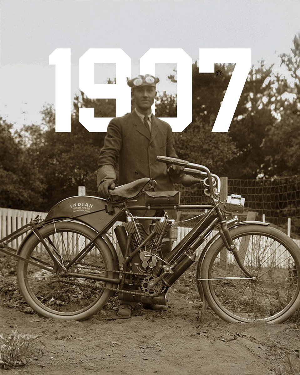 60年前のインドDari 1907年、#インディアンモーターサイクル は世界初