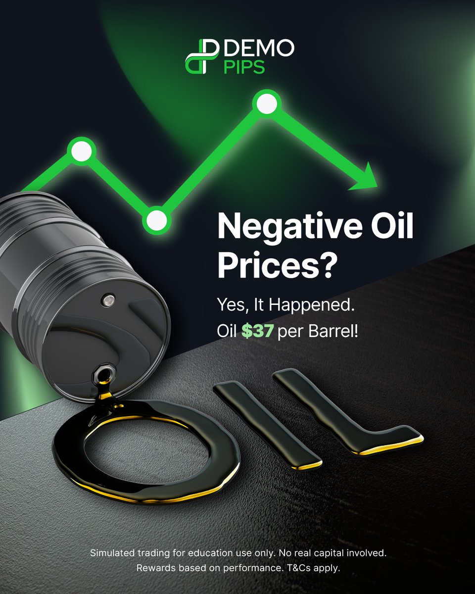 Crude oil futures once plunged below zero — in April 2020, WTI dropped to –$37 a barrel.
📉 Here’s how it happened:
WTI futures on the CME are physical delivery contracts at Cushing, Oklahoma. Holding a contract to expiry means taking delivery of 1,000 barrels of crude, not just