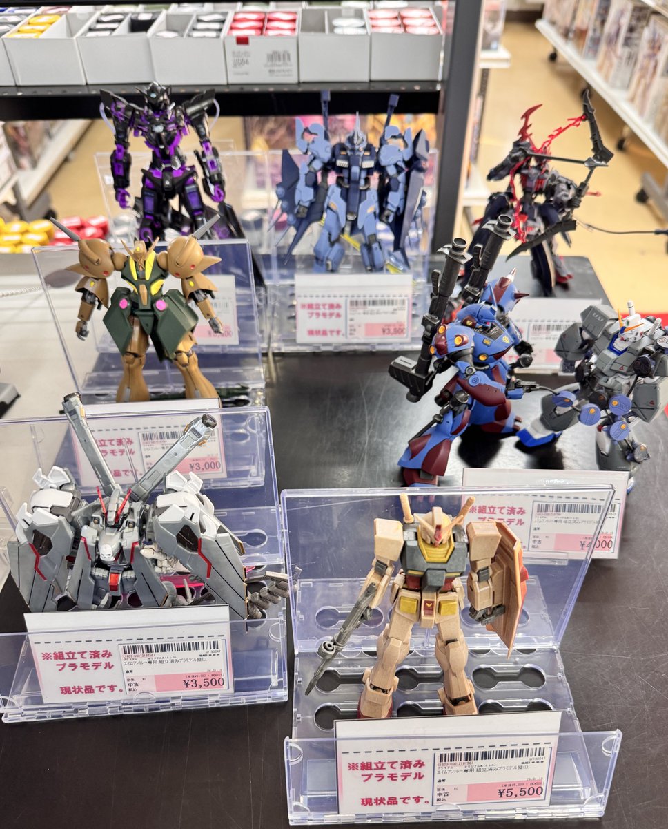 組立済プラモデル】 ガンプラなど追加しました！