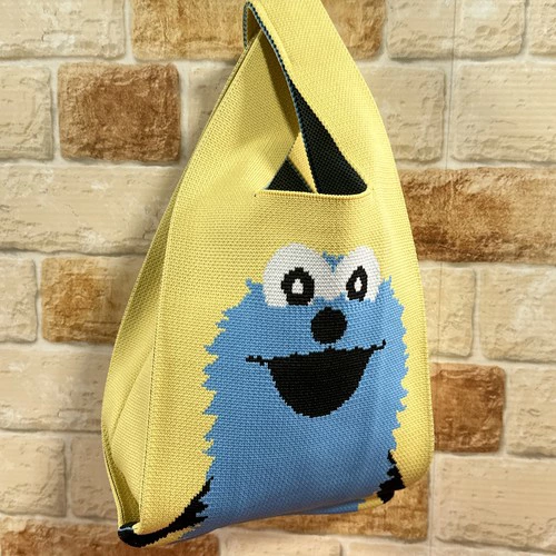 🌟新商品🌟 『#パペットスンスン ニットトート』 ニット生地を使用した
