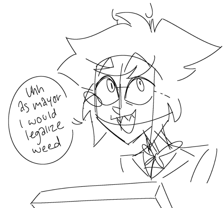 he doesnt know its already legal be gentle