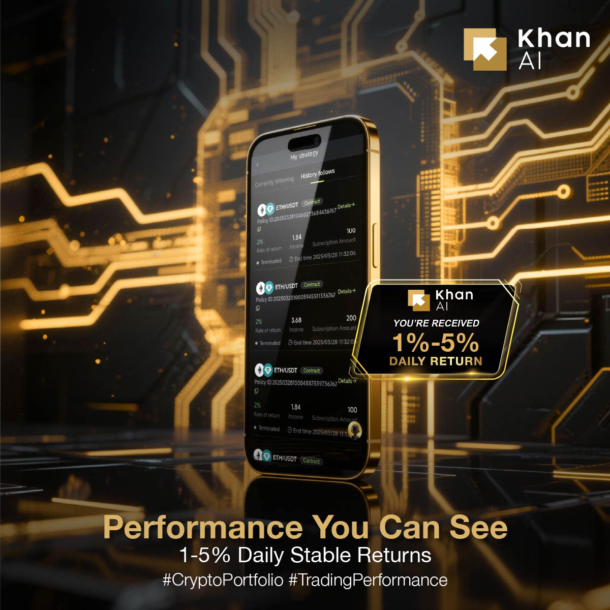 Official_KhanAI's tweet photo. Our trading records highlight how AI reacts faster and smarter than human emotion. 📊🔥
More results ↓

 👉Website: https://t.co/7BoXdSJb6s
💬 Community: https://t.co/Wpmqks6BnJ

#CryptoPortfolio #TradingPerformance

Join Our Telegram Channel 👇👇👇
https://t.co/i2GR8YCnsJ https://t.co/VnTjjV3oLd