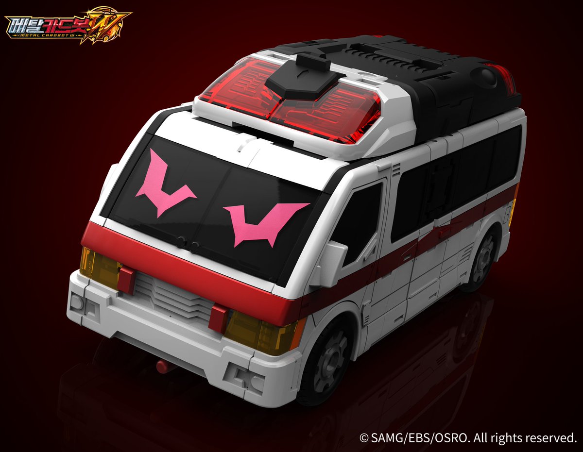 toydevelop_samg's tweet image. [메탈카드봇W] 수수께끼의 뱀파이어, 블러드윙 개발 이미지 공개! 앰뷸런스에서 로봇으로 변신!
#메탈카드봇W #メタルカードボットW #MetalCardBotW #블러드윙 #ブラッドウィング #BloodWing