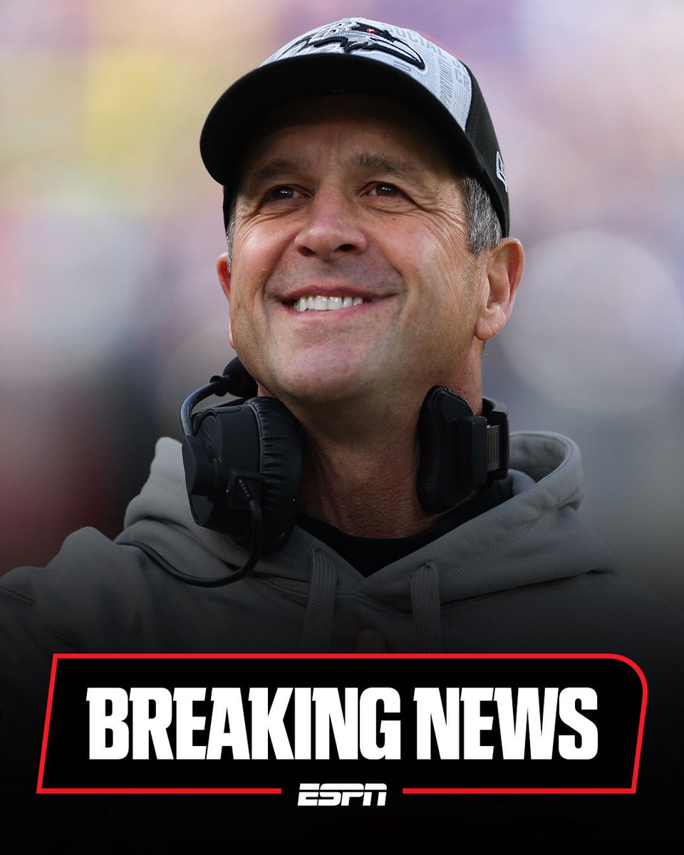 AdamSchefter's tweet image. John Harbaugh and the Giants are working to finalize an agreement to make him New York’s next head coach and, barring a setback, a deal is expected, multiple sources tell ESPN.

The deal is not final and contract numbers still are being negotiated. “There still is a lot to work…