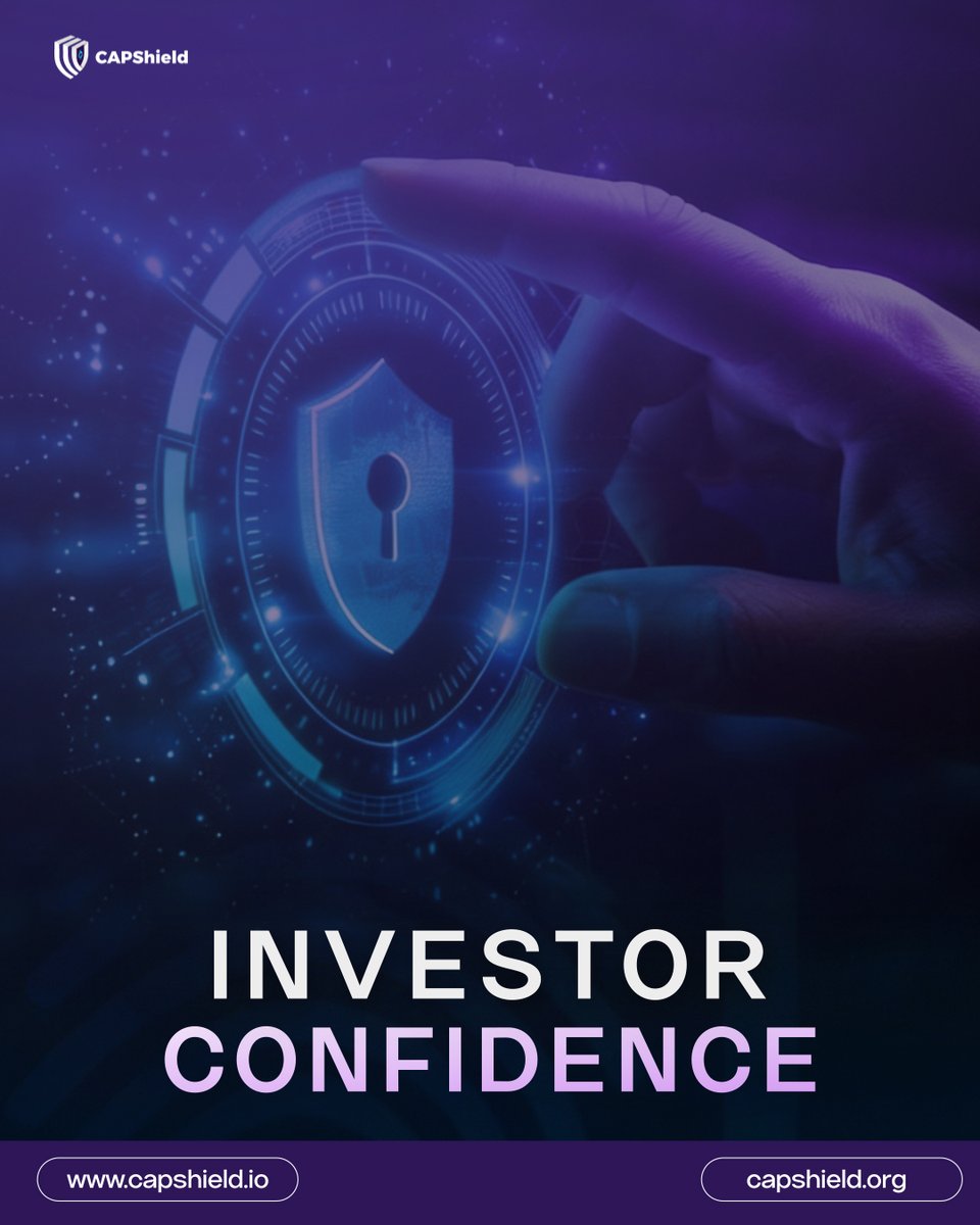 AngelSEED_'s tweet photo. Investors back startups that manage risks intelligently. CAPShield delivers clarity. https://t.co/WOcmB67JMM