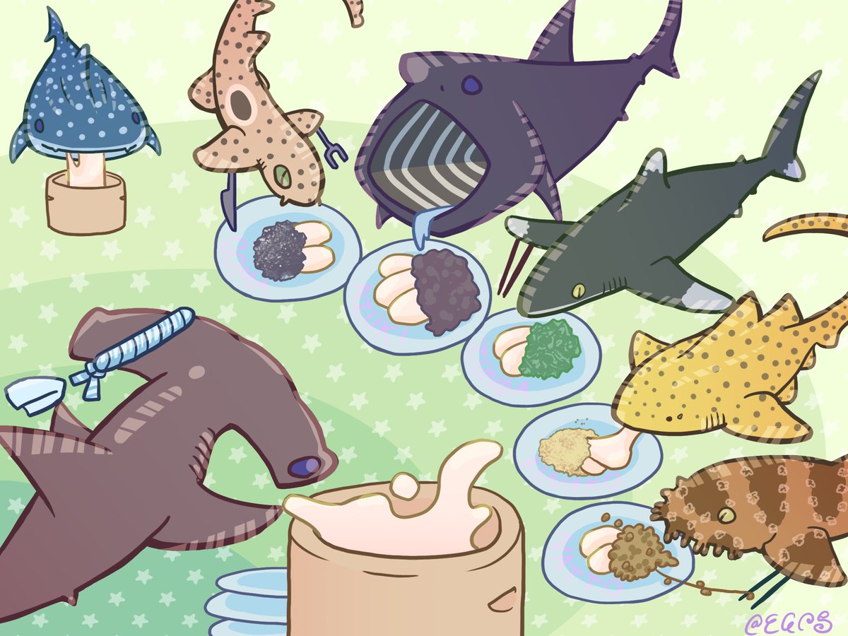 nasumisodsuke's tweet image. MOCHIPA🦈