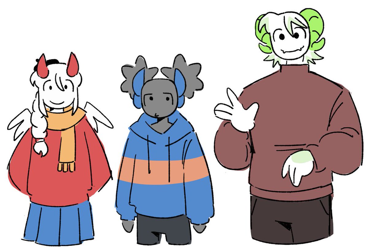 HappyNY99's tweet image. phighting x hilda au stuff.. still dunno who david would be #phighting