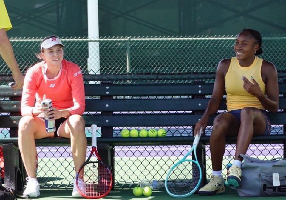 toughmatches's tweet image. elena and coco are still maintaining their streak of never facing each other in an official tournament match. the only way they face each other at ausopen 2026 is if both reach the final
